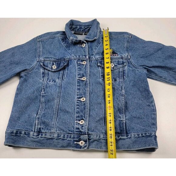 Vintage Tweety denim jacket large jean  womens Looney Tunes - Picture 5 of 5